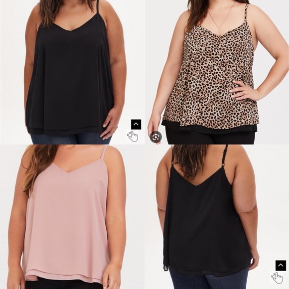 Sophie Chiffon Double Layer Cami Bundle - * 4 Bundle * - Picture 1 of 11